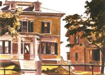 davis maison Edward Hopper Peinture à l'huile